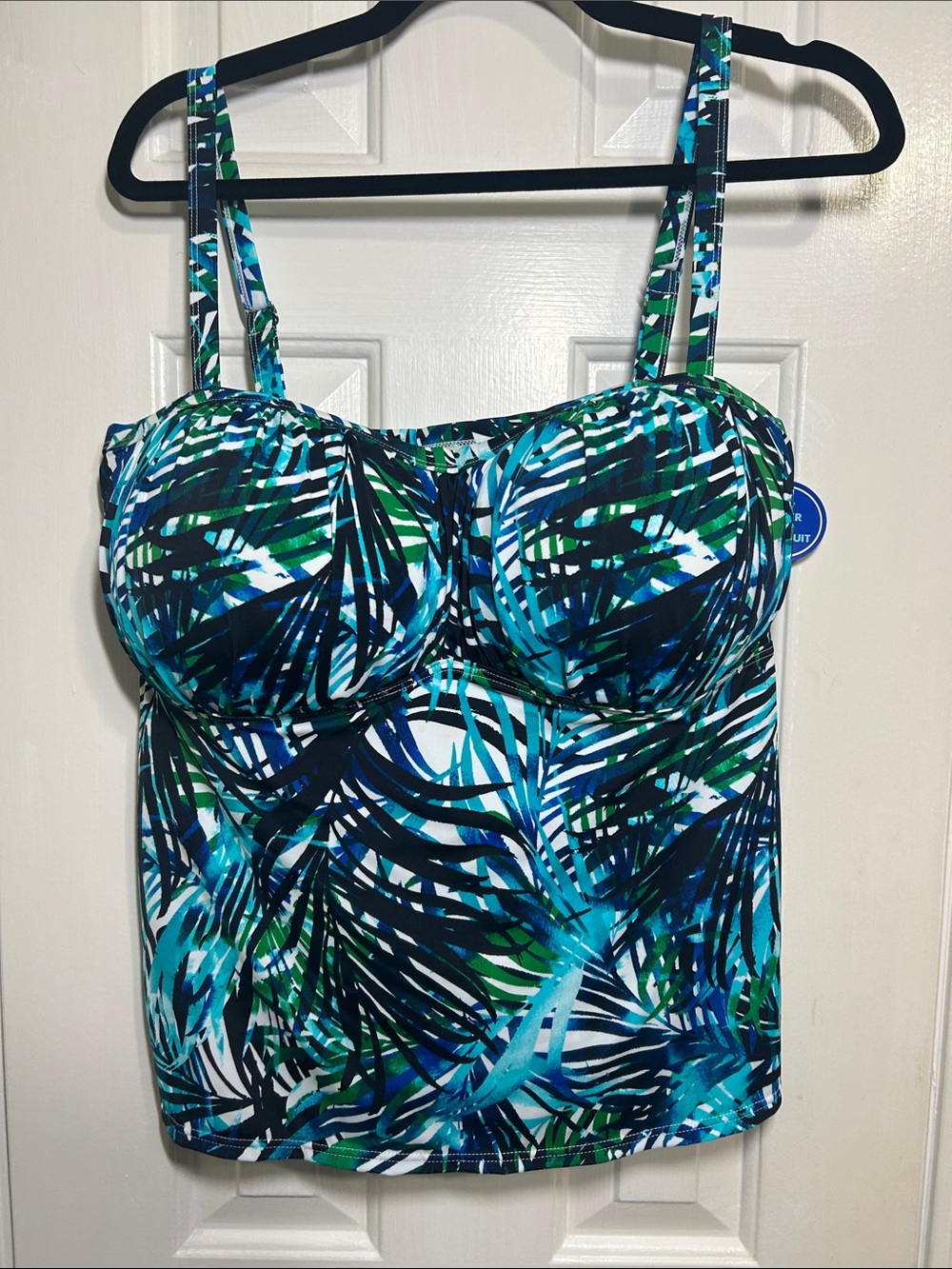 SWIMSUITS for All, Swim Top, Size 16 (Plus), NWT